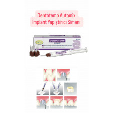 DENTOTEMP AUTOMİX İMPLANT YAPIŞTIRICI SİMANI 1 ŞIRINGA 5 ML PAKET