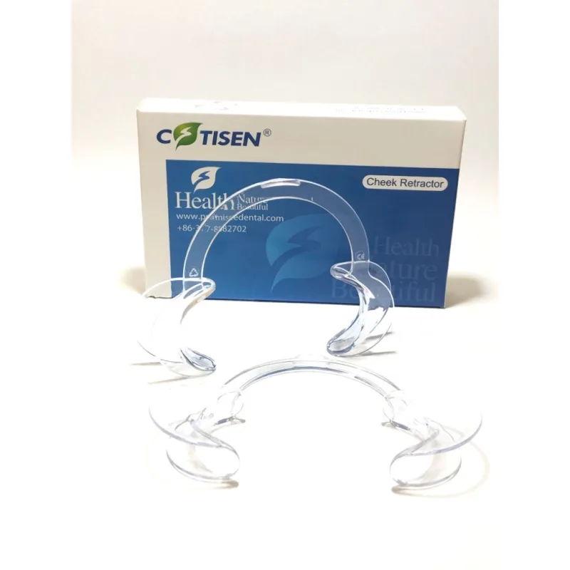 Cotisen Şeffaf Plastik Yanak Ekartör 2'li