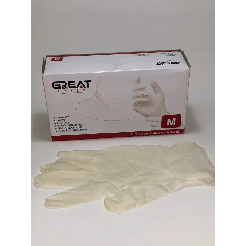 Great Pudrali Lateks Eldiven -m- Boy