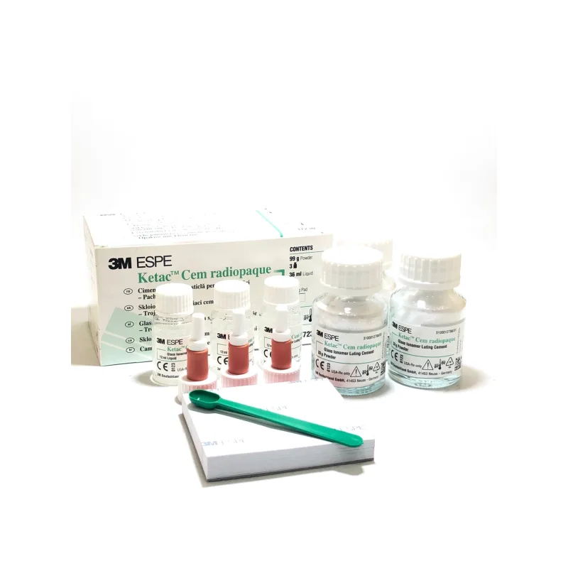 3m Espe Ketac Cem Cam İyonomer Yapiştirma Simani 3 Lü Set