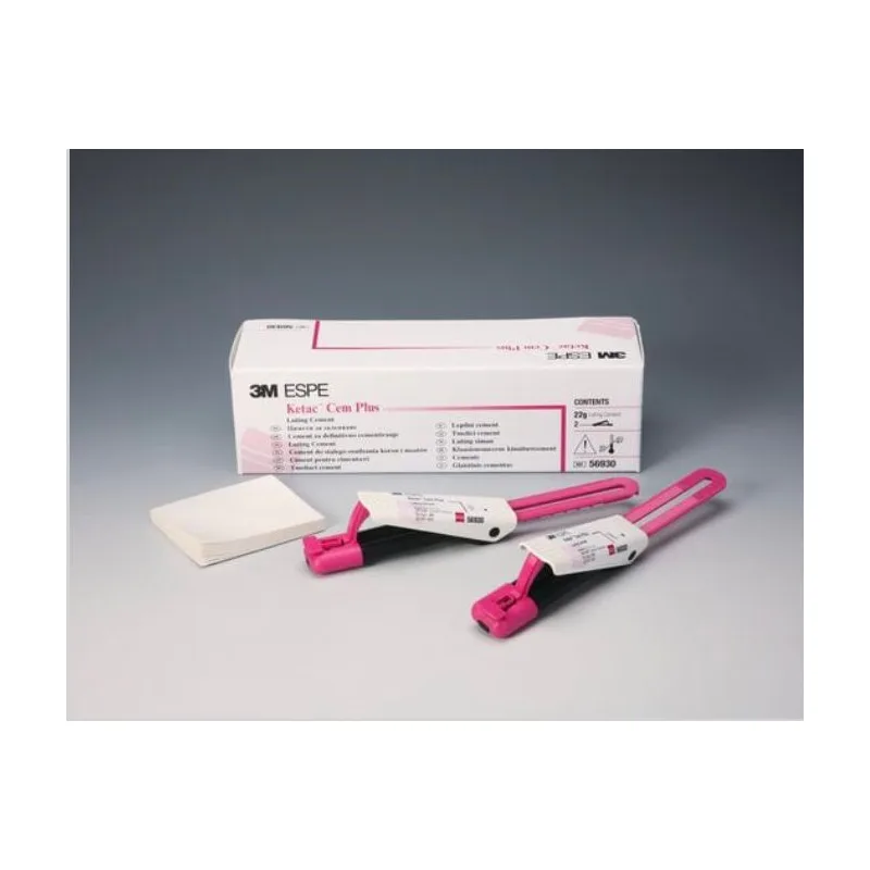 3m Espe Ketac Cem Plus 2'li Clicker Cam İyonomer Rezin Siman 2 X 11 Gr