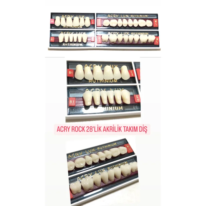 Acry Rock 28'lik Akrilik Takim Diş