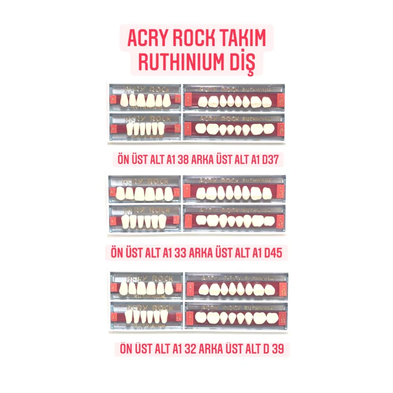 Acry Rock Ruthinium Diş