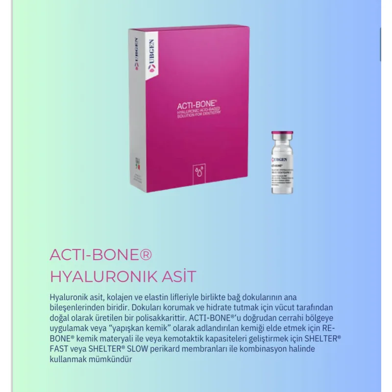 Acti-bone Hyaluronik Asit