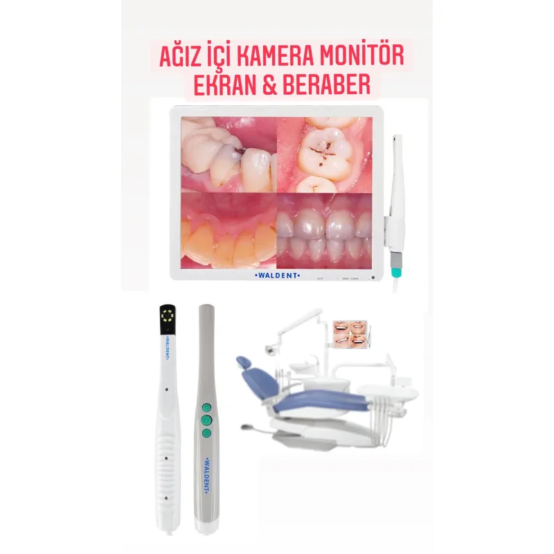 Ağiz İçi Kamera Ekranli İntra Oral Kablolu