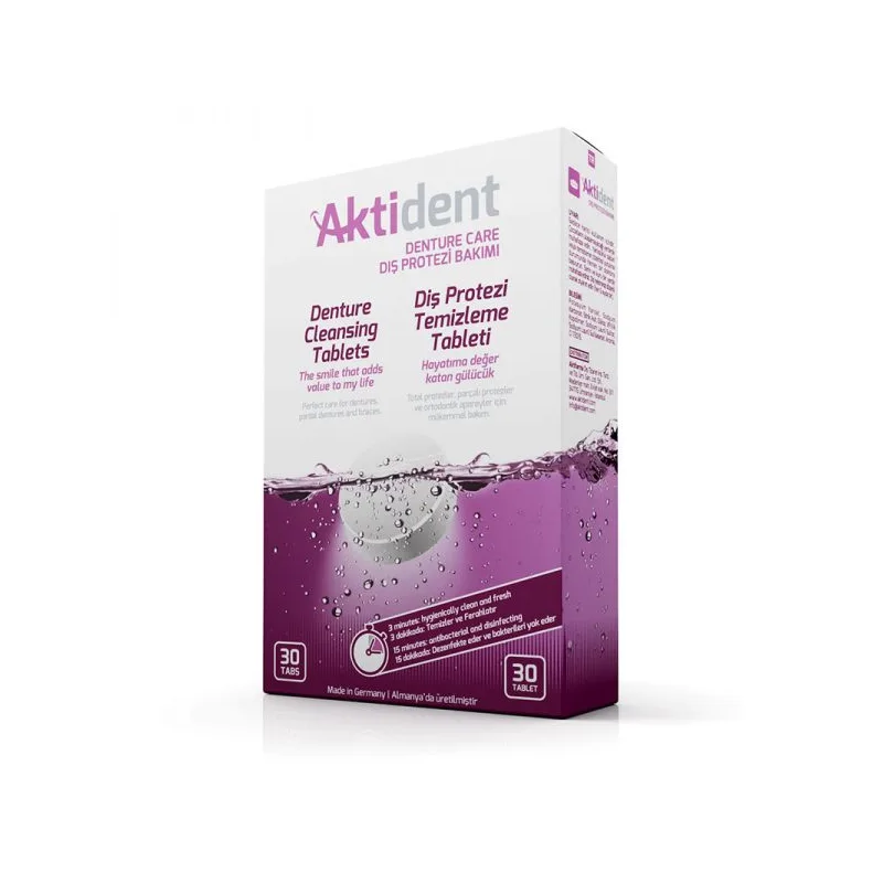 Aktident Temizleme Tableti