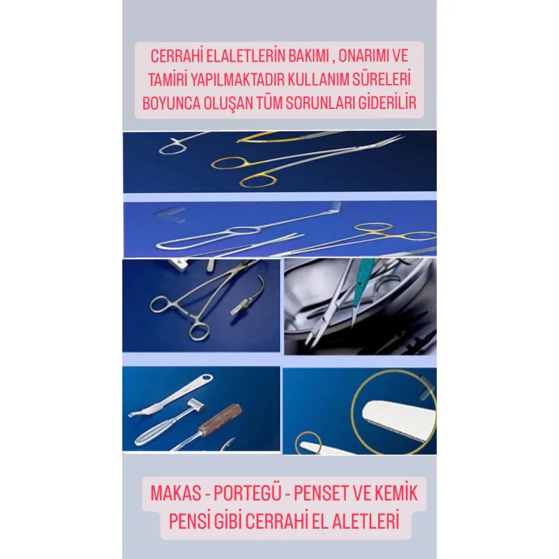 Cerrahi El Aletleri Tamir Bakim Onarim