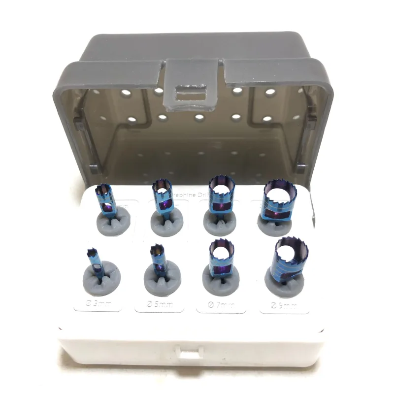 Cerrahi Trafen Frez Seti 8'li