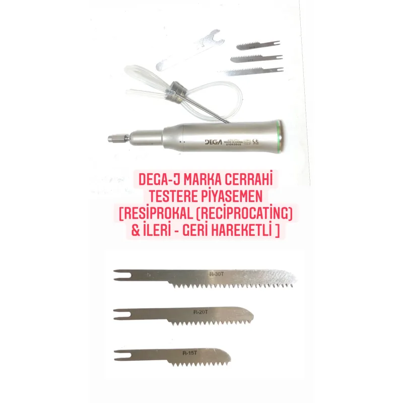 Dega - J Marka Cerrahi Testere Piyasemen Resiprokal ( Reciprocating ) İleri - Geri Hareketli