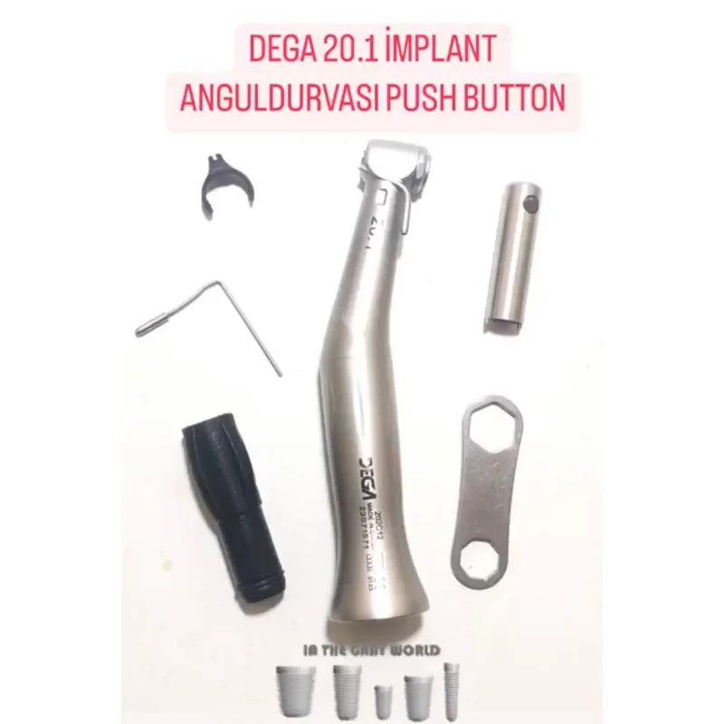 Dega 20.1 İmplant Anguldurvasi Push Button