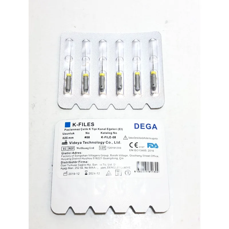 Dega K-files Kanal Eğesi No : 8