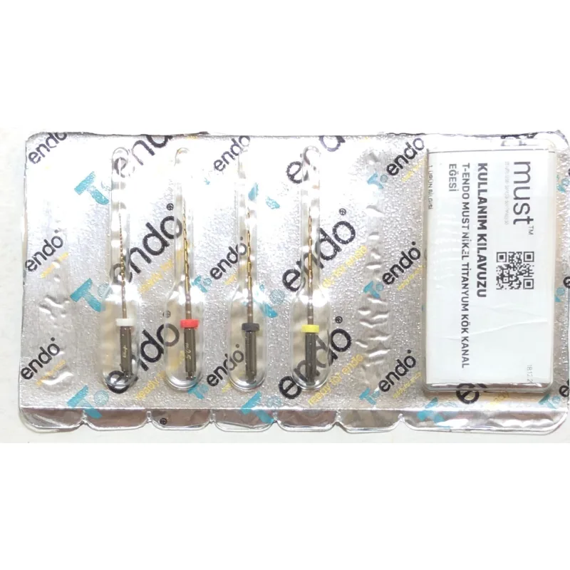 Dentac T-endo Must Nikel Titanyum Kök Kanal Eğesi Reciproc Asorti