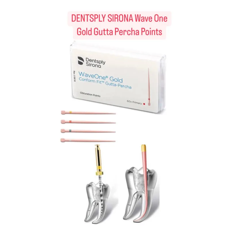 Dentsply Sirona Wave One Gold Gutta Percha Points