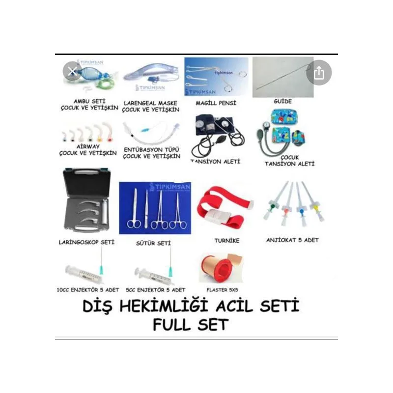 Diş Hekimliği Acil Çanta Seti Full