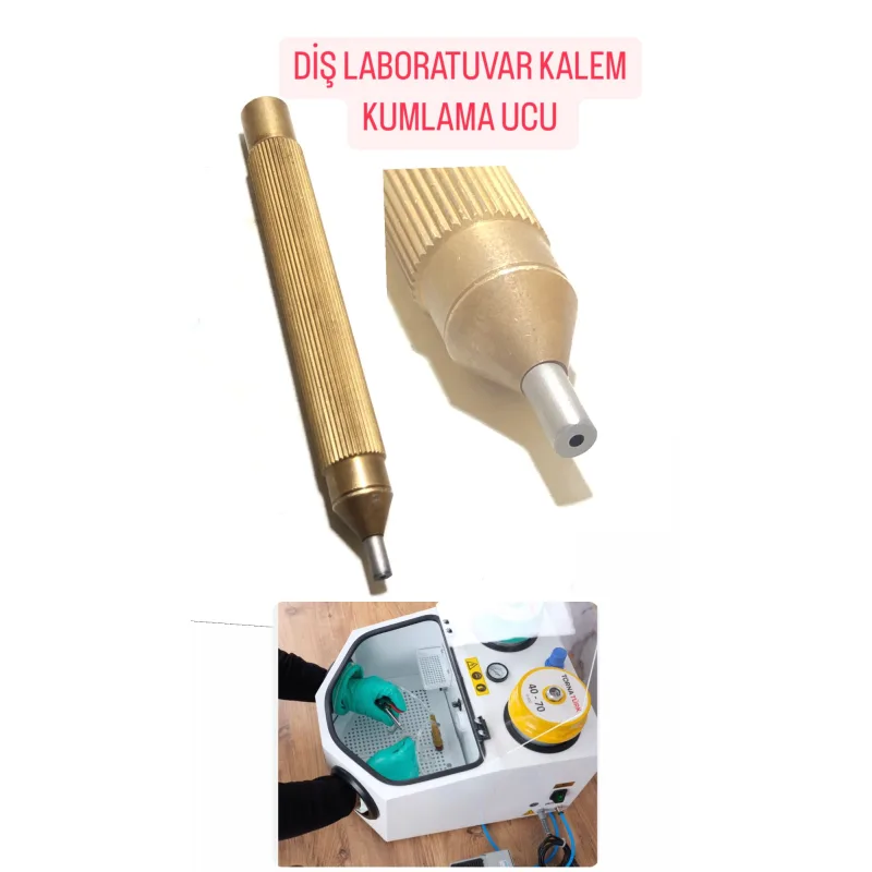 Diş Laboratuvar Kalem Kumlama Ucu