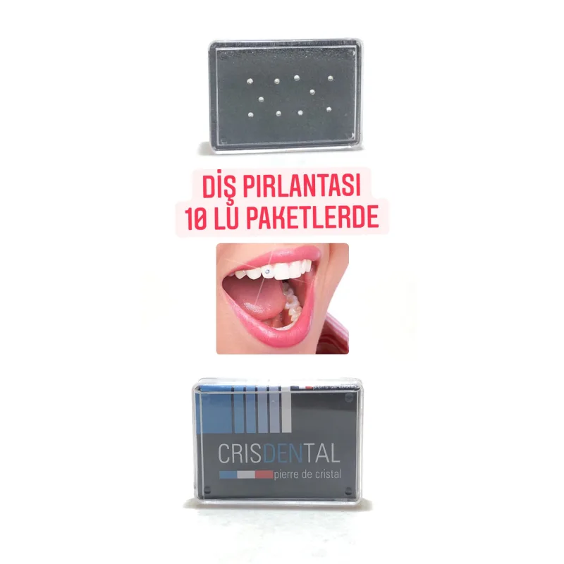 Diş Pirlantasi 10 Lu Paketlerde