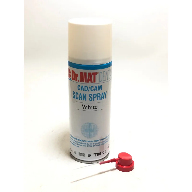 Dr. Mat Dental Cad/cam Scan Sprey -white-