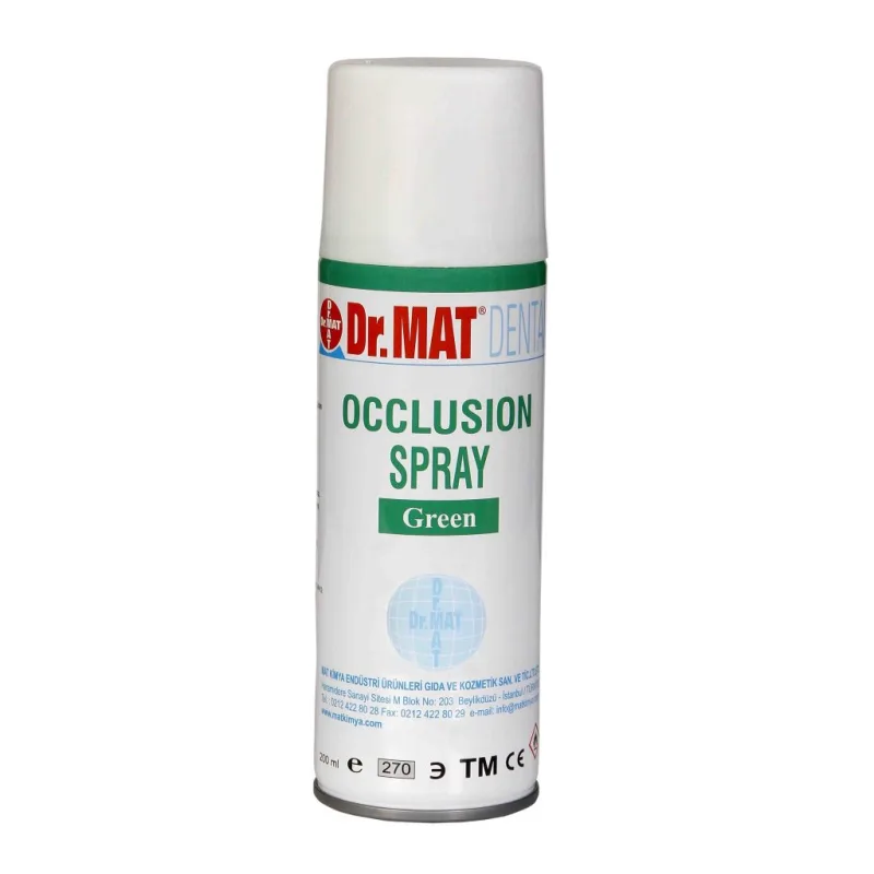 Dr.mat Occlusion Sprey Green Yeşil Sprey