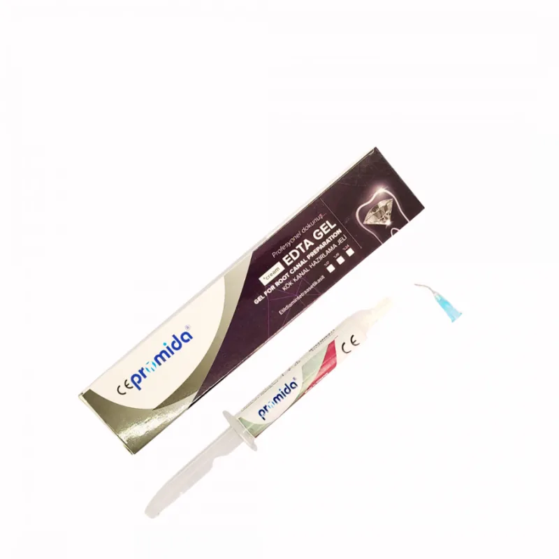 Edta Jel (beyaz Krem) - Kanal Preparasyon Hazirlama Jeli 9gr Tek Enjektör