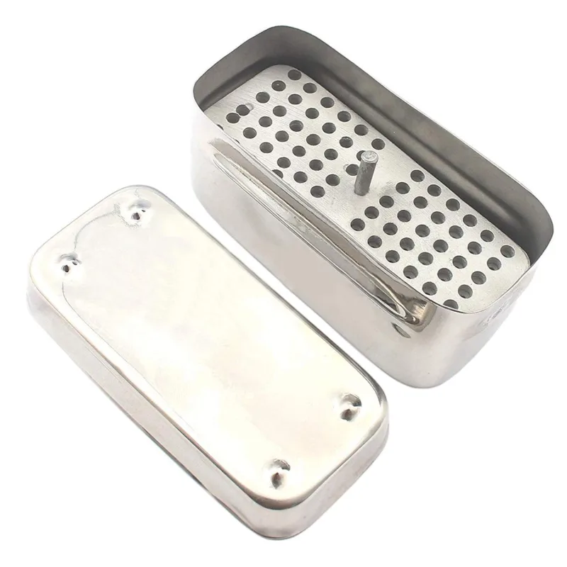 Endo Box Metal Kapakli Endodontik Eğe Tutucusu