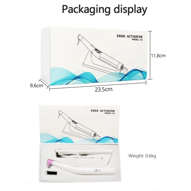 Endo Sonic Aktivatör Kök Kanal İrigatörü Kablosuz 120 Adet Uç