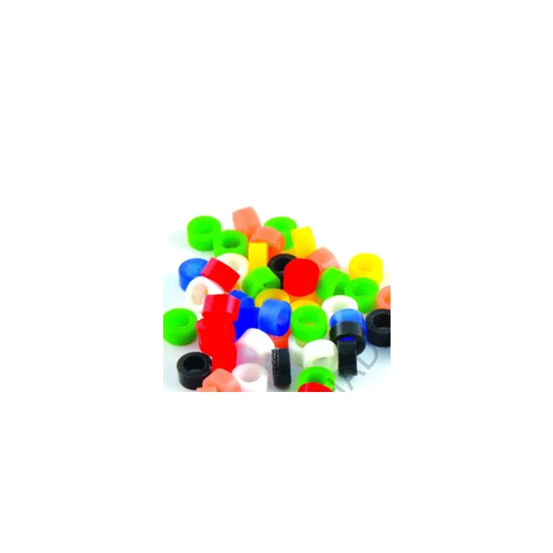 Falcon Code Rings Renkli Lastik El Aleti Halkasi 50'lik Paket