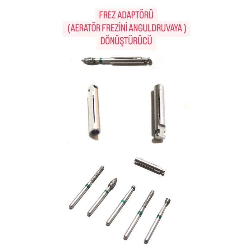 Frez Adaptörü (aeratör Frezini Anguldurvaya) Dönüştürücü
