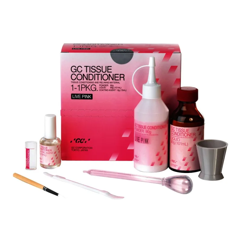 Gc Tissue Conditioner Yumuşak Akrilik Aktarma Metaryeli 1-1pkg