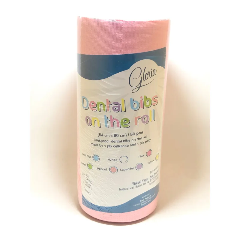 Glovia Rulo Hasta Önlük Renkli 80'lik (pembe)