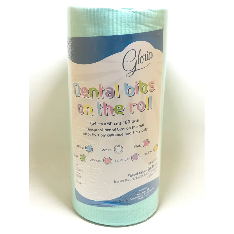 Glovia Rulo Hasta Önlük Renkli 80'lik (yeşil)