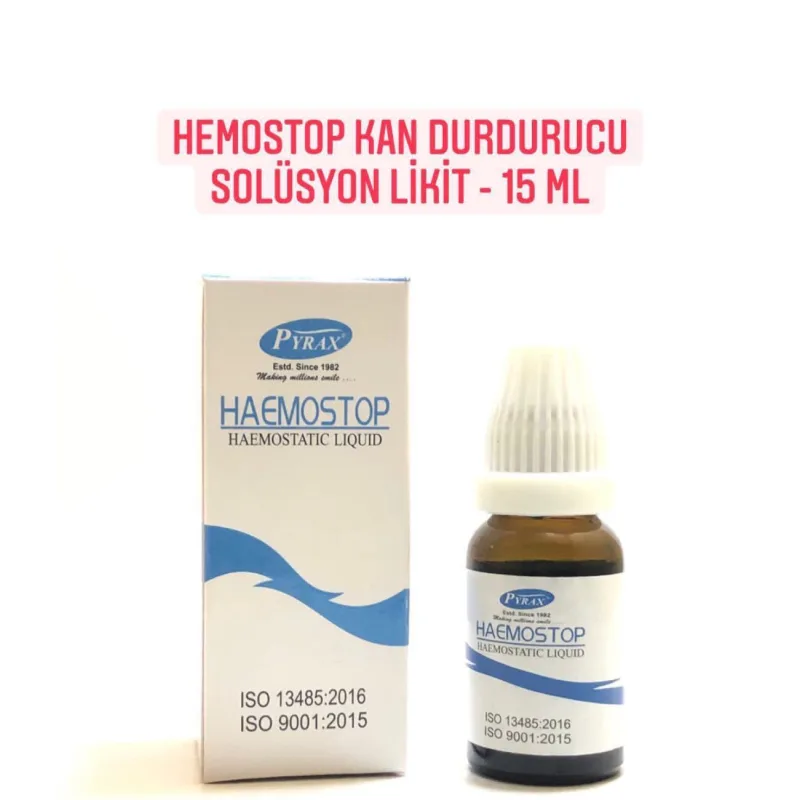 Hemostop Kan Durdurucu Solüsyon Likit - 15 Ml