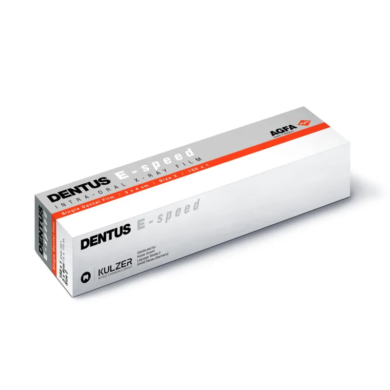 Heraeus Kulzer Agfa Dentus E-speed Periapikal Film 150'lik