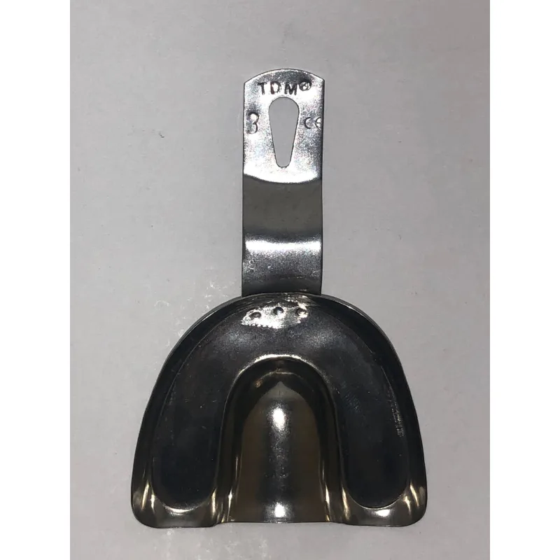 İmplant Ölçü Kaşiği Deliksiz No:3 Üst Tek Kaşik