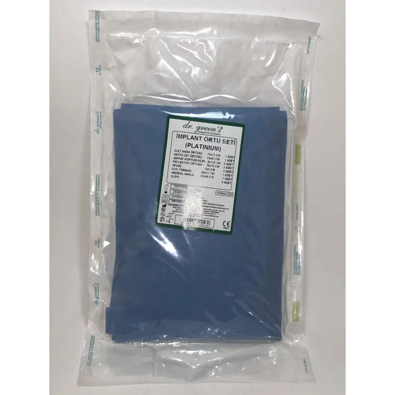 İmplant Örtü Seti Cerrahi ( Steril ) Dr. Green's