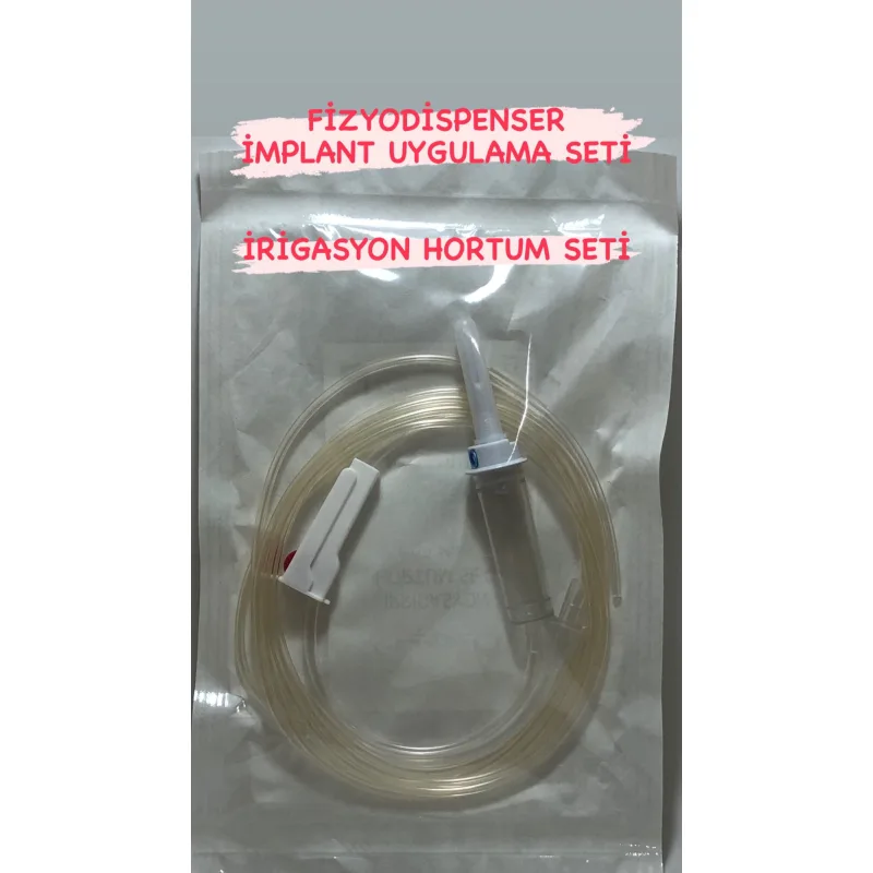 İmplant Serum Fizyodispenser Cerrahi İrigasyon Hortum Seti