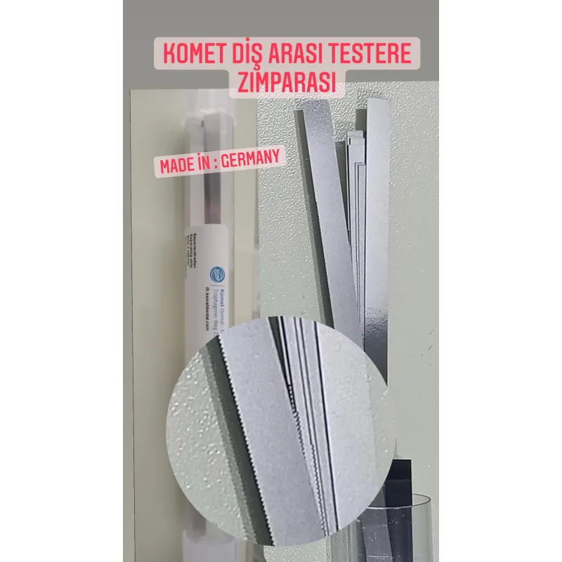 Komet Diş Arasi Testere Zimparasi