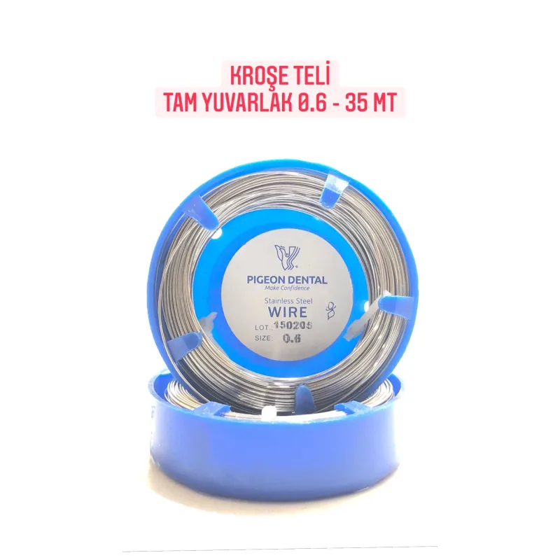 Kroşe Teli Tam Yuvarlak 0.6-35 Mt