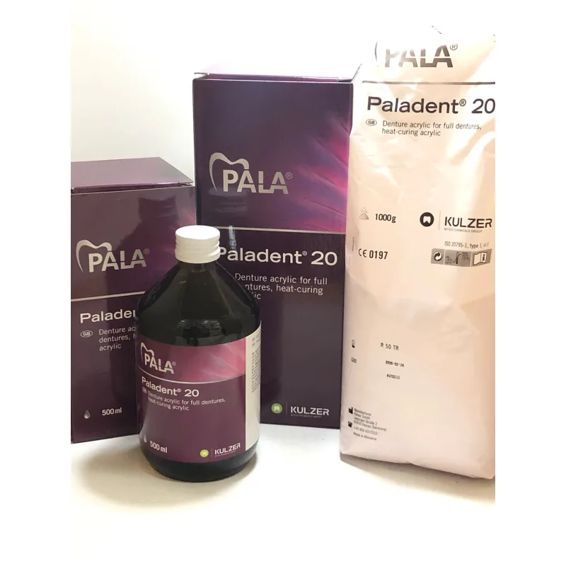 Kulzer Paladent 20 Sicak Damarli Toz Akrilik