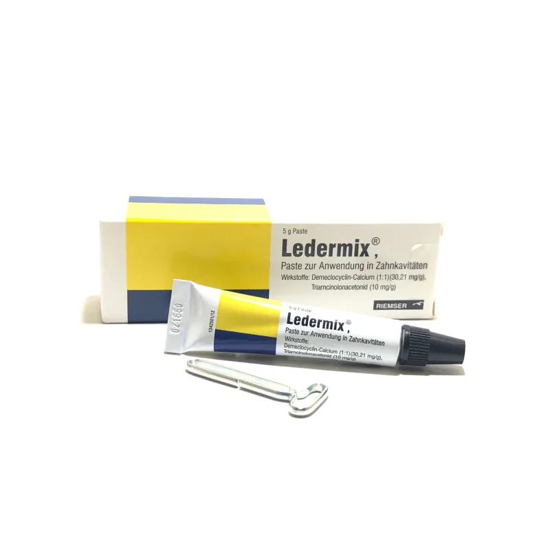 Ledermix Kangrenli ve İltihapli Diş Tedavisinde Kullanilan Krem Riemser