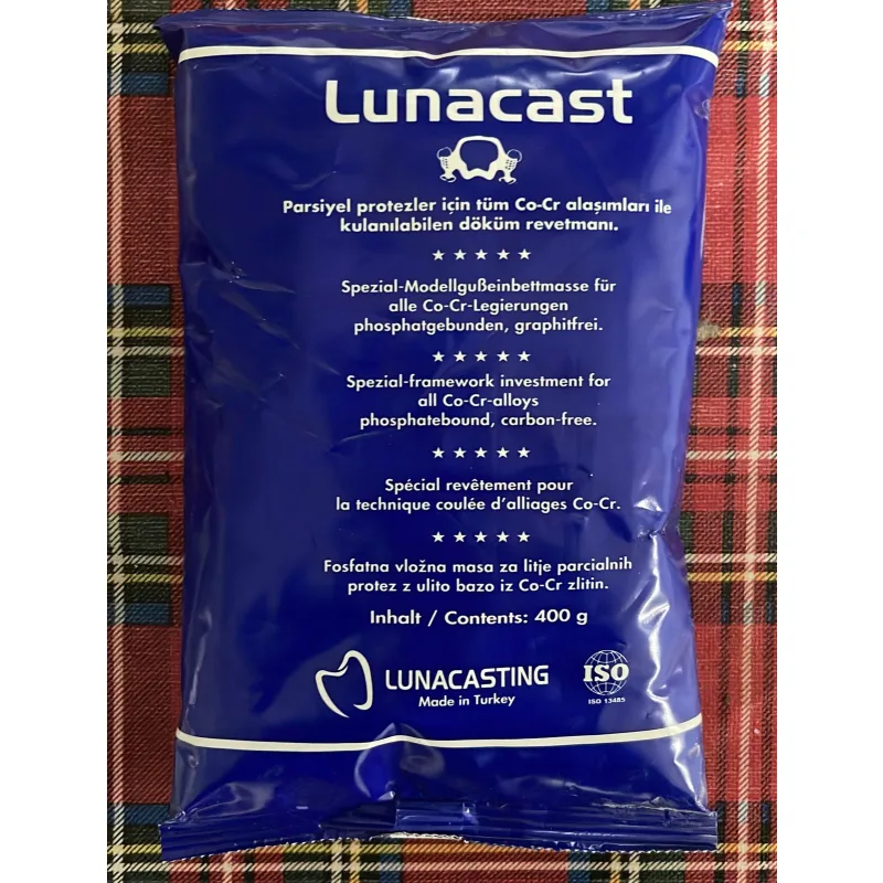 Lunacast İskelet Revatmani 18 Kg Revetman + 5 Lt Likit Paketlerde