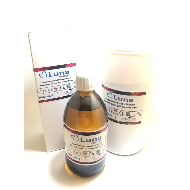 Lunavest Sicak Akrilik Takim 1 Kg Toz 500 Ml Likid