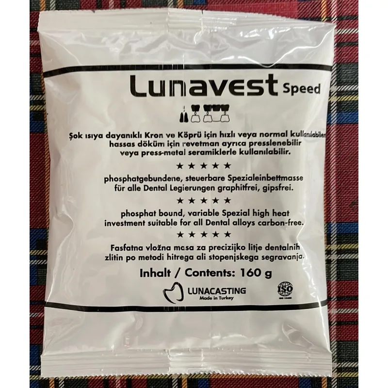 Lunavest Speed Kron Köprü Revetmani 18 Kg Revetman + 5 Lt Likit Paketlerde