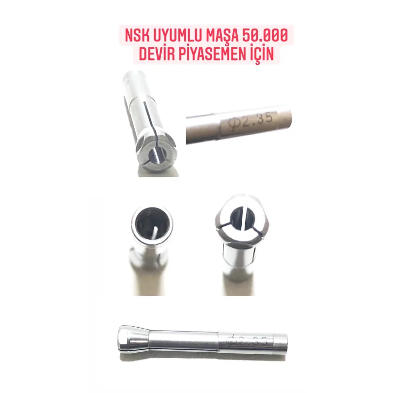 Maşa 2.35 Kömürsüz Piyasemen Mikromotor 50.000 Devir İçin ( Nsk Uyumlu )