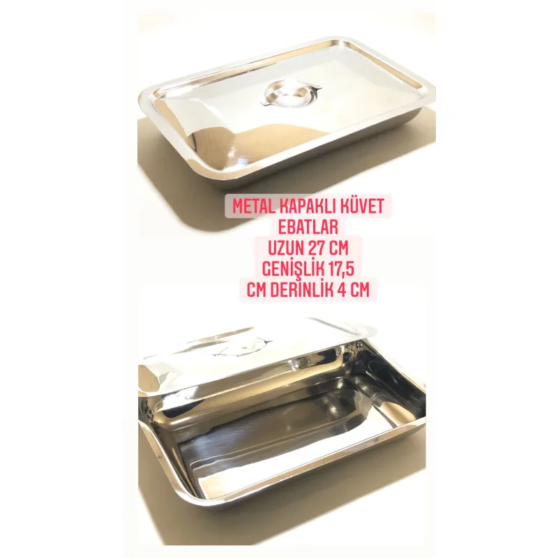 Metal Kapakli Küvet