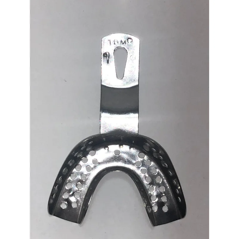 Metal Ölçü Kaşiği Delikli No:1- Alt Dişli Tek Kaşik