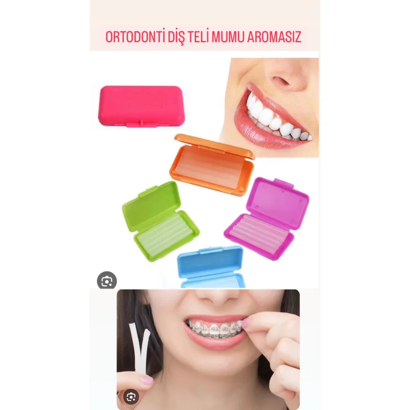 Ortodonti Diş Teli Mumu Aromasiz