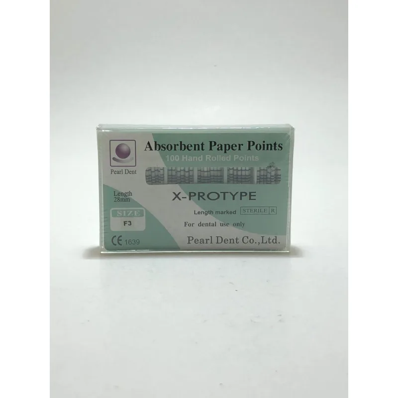 Pearl Dent Paper Points X-protype No : F3