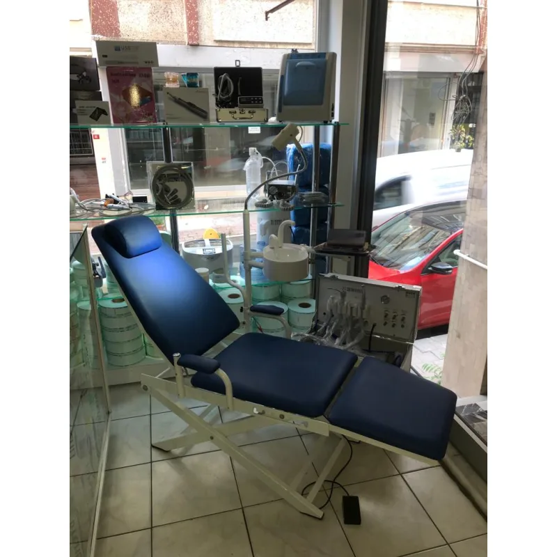 Portatif Katlanabilir Hasta Dişçi Koltuğu Standart Tip Katlanir Sandalye Ünit