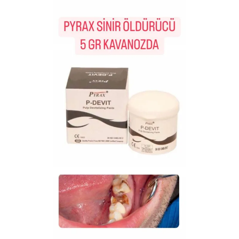 Pyrax P-devit Sinir Öldürücü 5 Gr Kavanozda