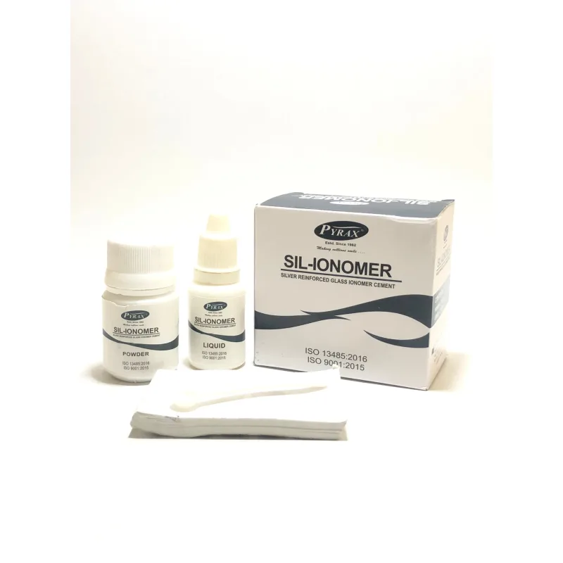 Pyrax Sil-ionomer Gümüş İçerikli Cam İyonomer Siman Silver Reinforced